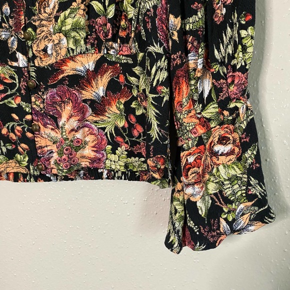 Maeve Multicolor Floral Blouse - Picture 7 of 9